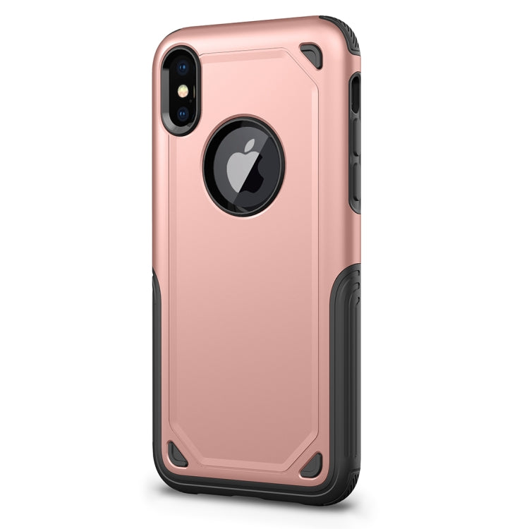For iPhone X / XS Shockproof Rugged Armor Protective Case