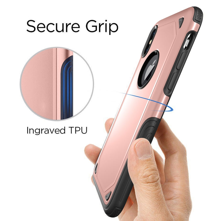For iPhone X / XS Shockproof Rugged Armor Protective Case