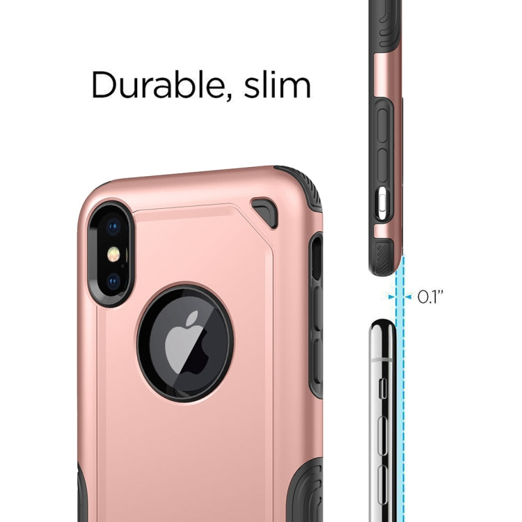 For iPhone X / XS Shockproof Rugged Armor Protective Case