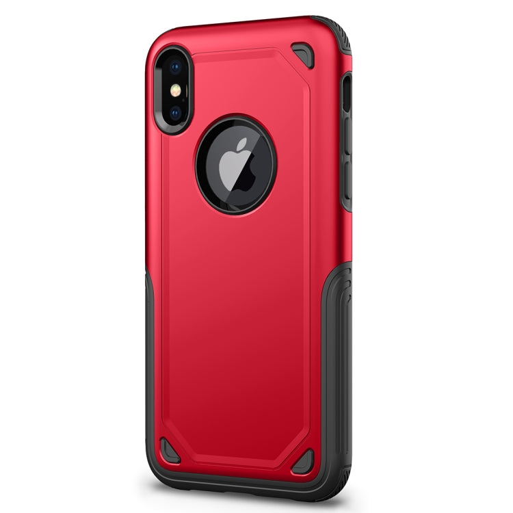 For iPhone X / XS Shockproof Rugged Armor Protective Case