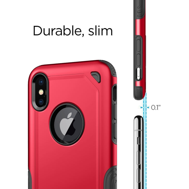 For iPhone X / XS Shockproof Rugged Armor Protective Case