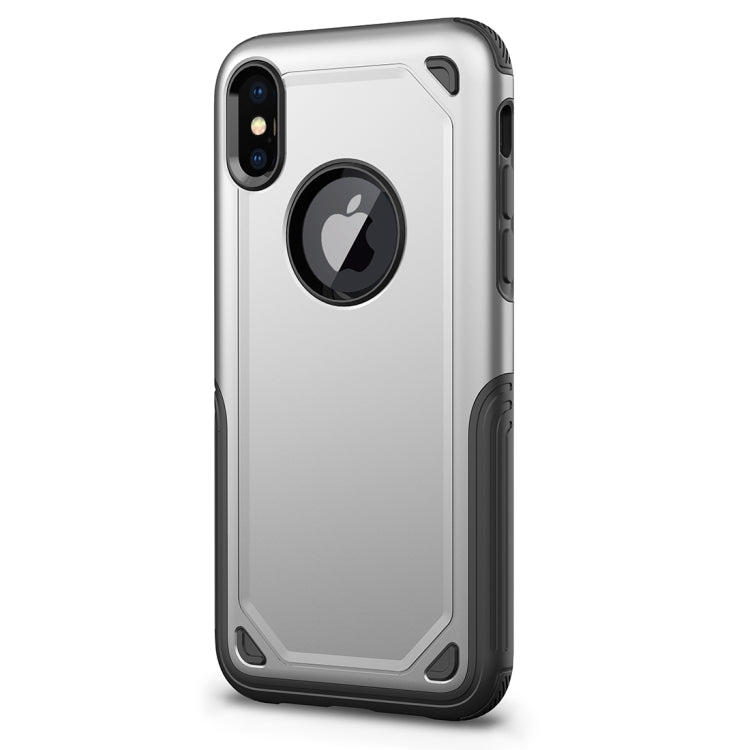 For iPhone X / XS Shockproof Rugged Armor Protective Case