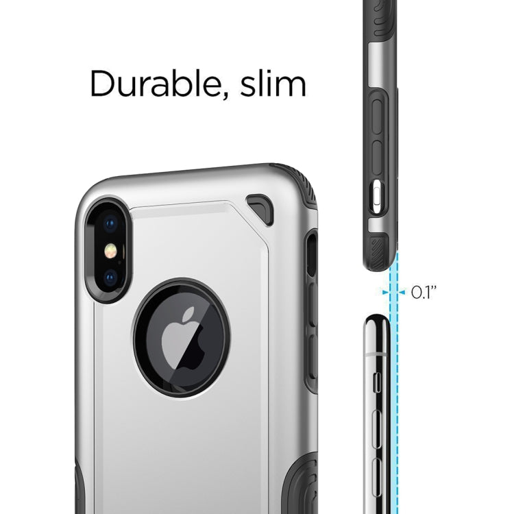 For iPhone X / XS Shockproof Rugged Armor Protective Case