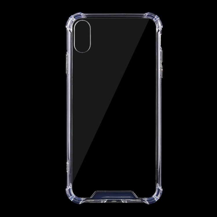 For iPhone X / XS 50pcs 0.75mm Dropproof Transparent TPU Case