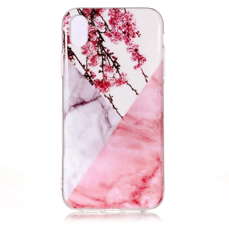 For iPhone XS Max Marble Pattern Soft TPU Case
