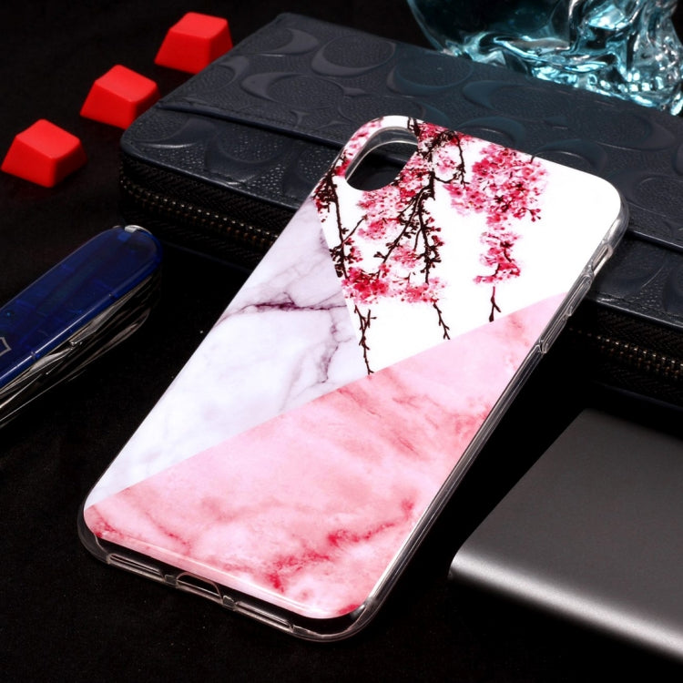 For iPhone XS Max Marble Pattern Soft TPU Case