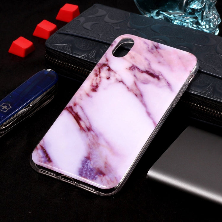 For iPhone XS Max Marble Pattern Soft TPU Case