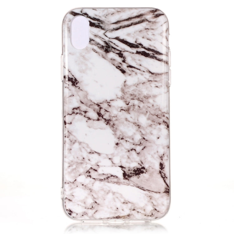 For iPhone XS Max Marble Pattern Soft TPU Case