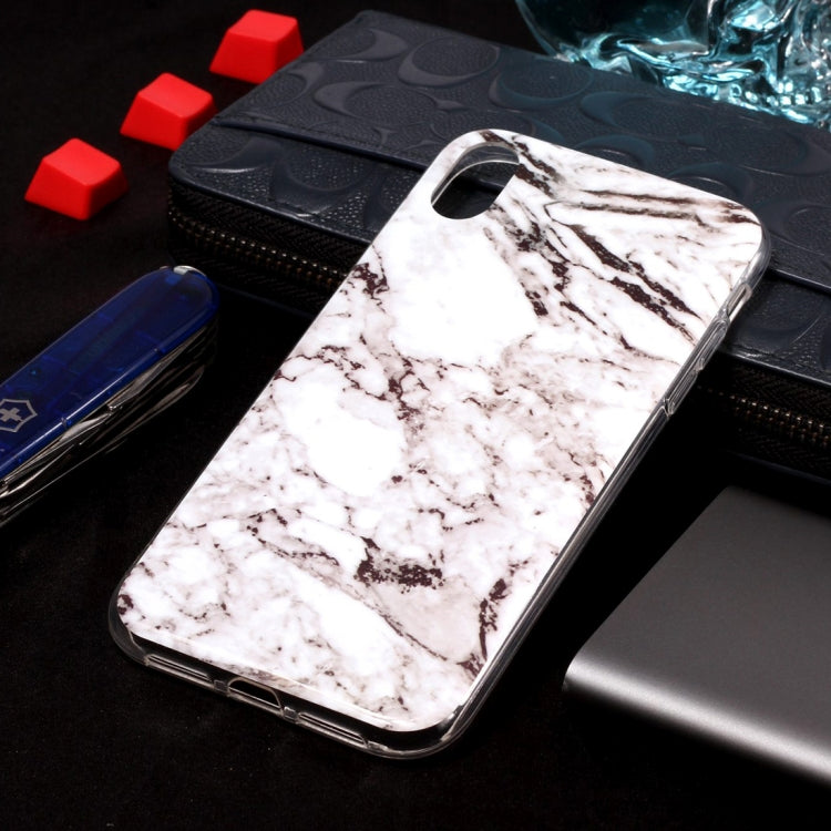 For iPhone XS Max Marble Pattern Soft TPU Case