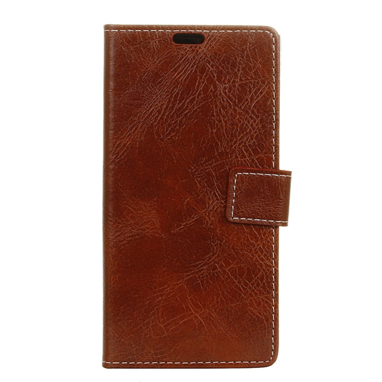 For iPhone XS Max Retro Crazy Horse Texture Horizontal Flip Leather Case with Holder & Card Slots & Photo Frame