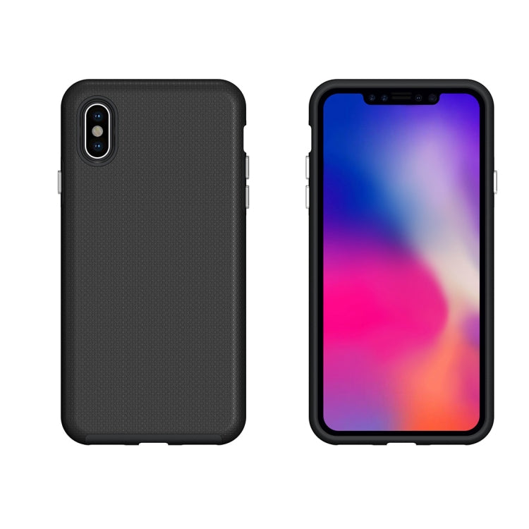 For iPhone XS Max Anti-slip Armor Protective Case Back Cover Shell