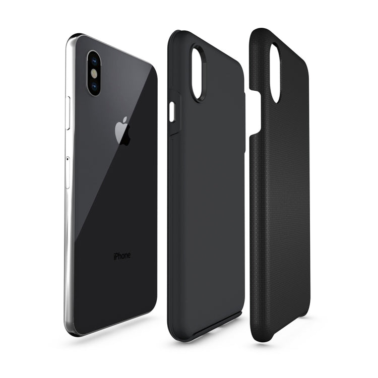 For iPhone XS Max Anti-slip Armor Protective Case Back Cover Shell