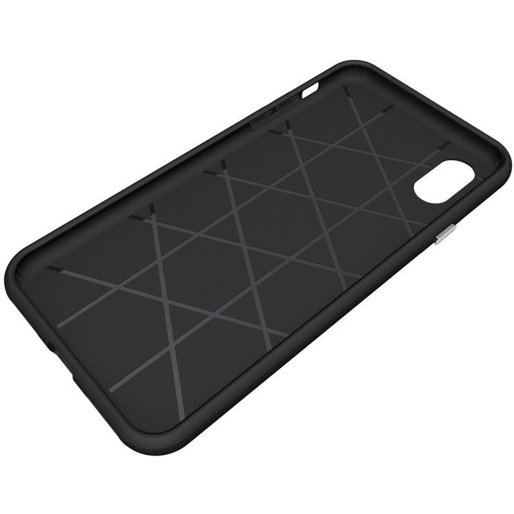 For iPhone XS Max Anti-slip Armor Protective Case Back Cover Shell