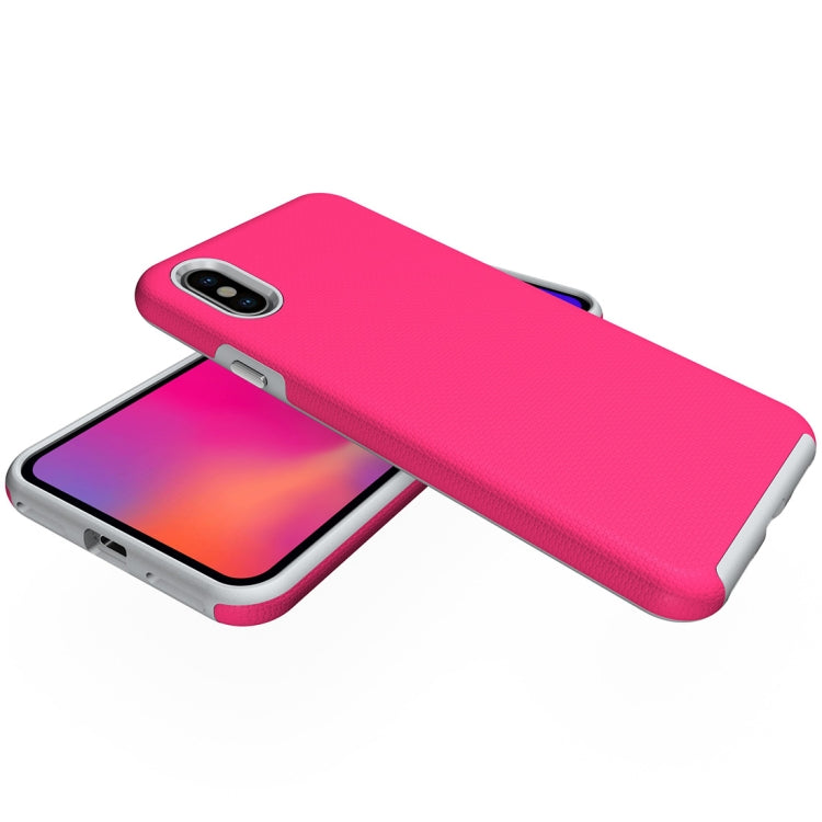 For iPhone XS Max Anti-slip Armor Protective Case Back Cover Shell