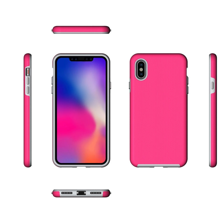 For iPhone XS Max Anti-slip Armor Protective Case Back Cover Shell