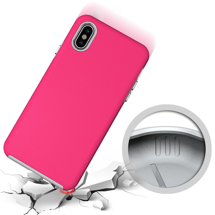 For iPhone XS Max Anti-slip Armor Protective Case Back Cover Shell