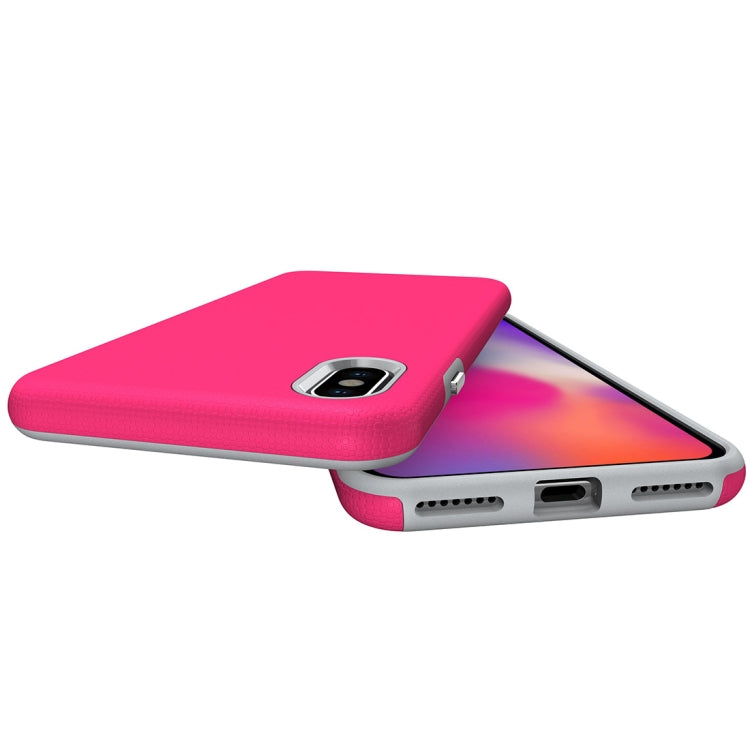 For iPhone XS Max Anti-slip Armor Protective Case Back Cover Shell