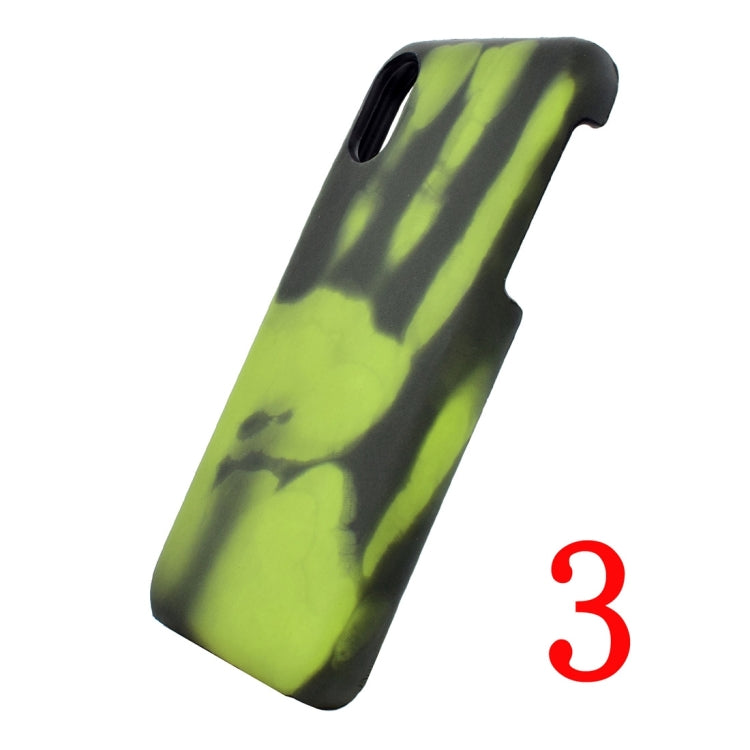 For iPhone XS Max Thermal Sensor Discoloration Protective Back Cover Case
