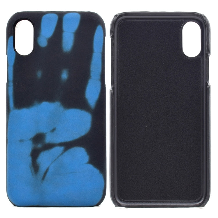 For iPhone XS Max Thermal Sensor Discoloration Protective Back Cover Case