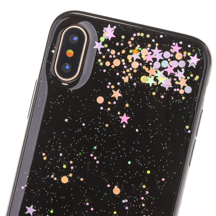 For iPhone XS Max Epoxy Sky Pattern Soft Case