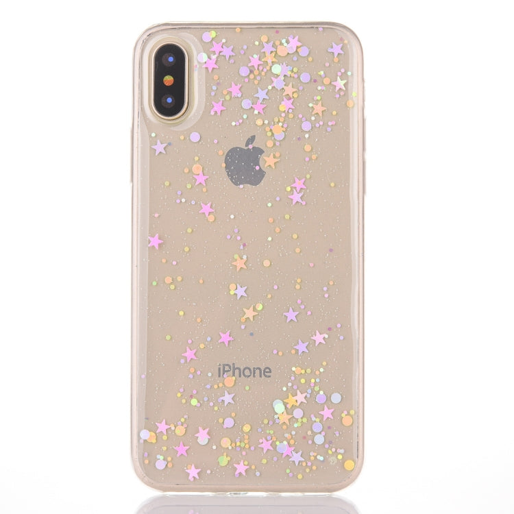 For iPhone XS Max Epoxy Sky Pattern Soft Case
