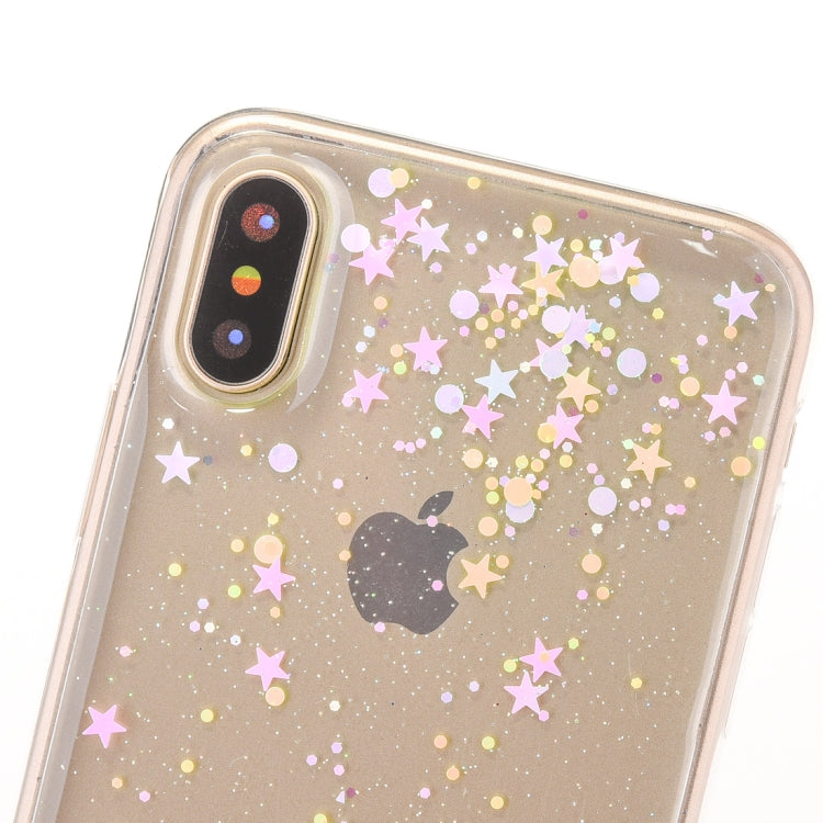 For iPhone XS Max Epoxy Sky Pattern Soft Case