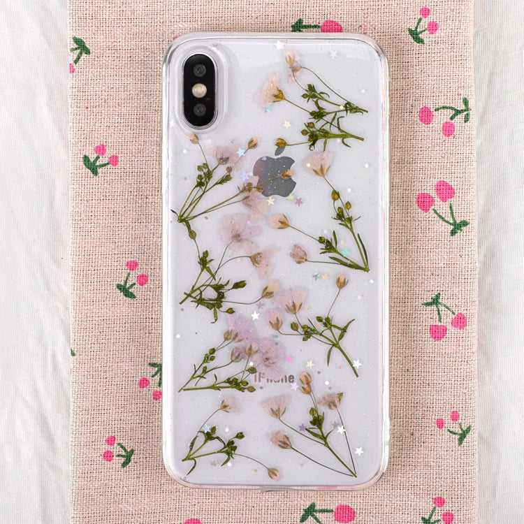 For iPhone XS Max Floral Pattern Soft Case