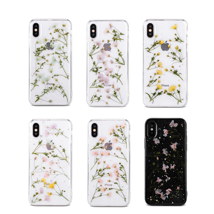 For iPhone XS Max Floral Pattern Soft Case