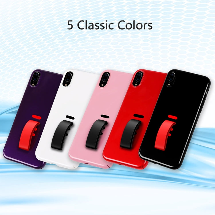 For iPhone XS Max Shockproof Protective Case with Rubber Ring Holder