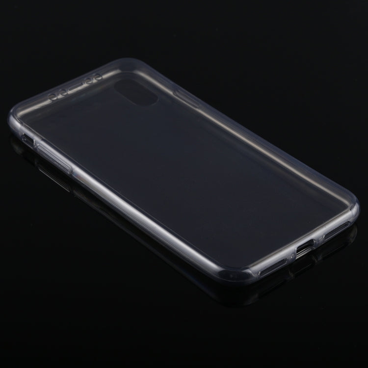 For iPhone XS Max Ultra-thin Double-sided Full Coverage Transparent TPU Case