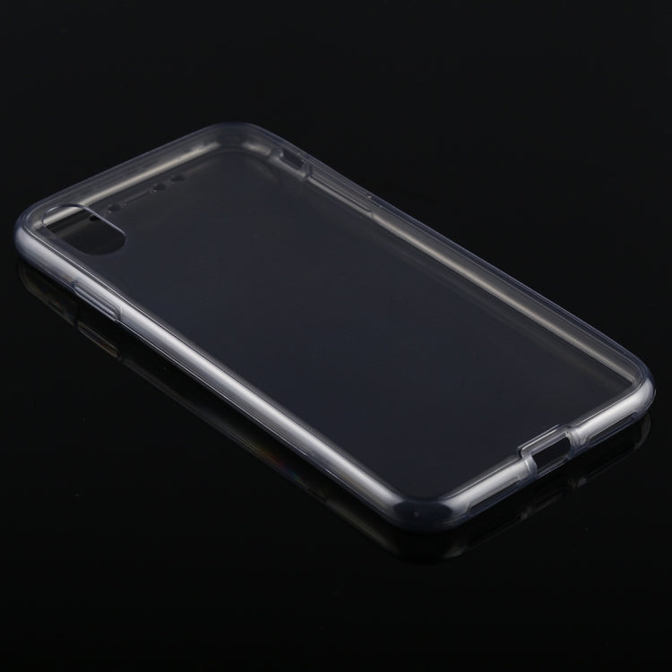 For iPhone XS Max Ultra-thin Double-sided Full Coverage Transparent TPU Case