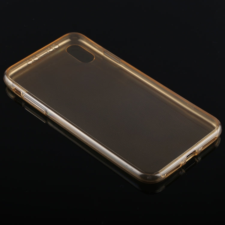 For iPhone XS Max Ultra-thin Double-sided Full Coverage Transparent TPU Case