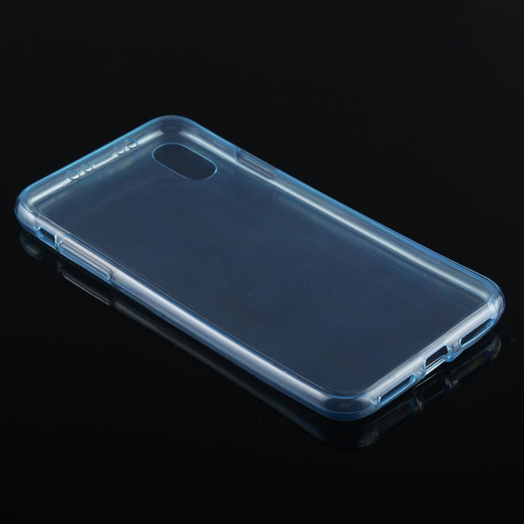 For iPhone XS Max Ultra-thin Double-sided Full Coverage Transparent TPU Case