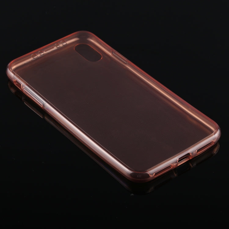 For iPhone XS Max Ultra-thin Double-sided Full Coverage Transparent TPU Case