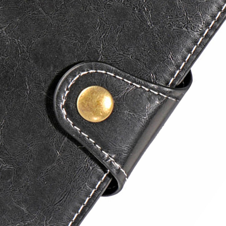 For iPhone XS Max Crazy Horse Texture Retro Business Horizontal Flip Leather Case with Holder & Card Slots & Wallet