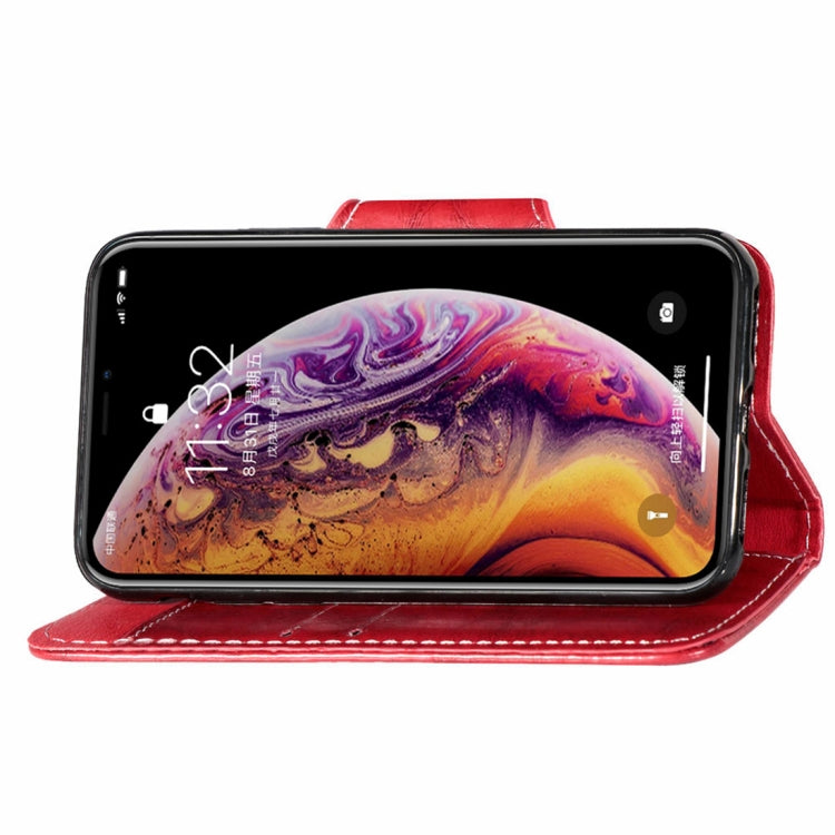 For iPhone XS Max Crazy Horse Texture Retro Business Horizontal Flip Leather Case with Holder & Card Slots & Wallet