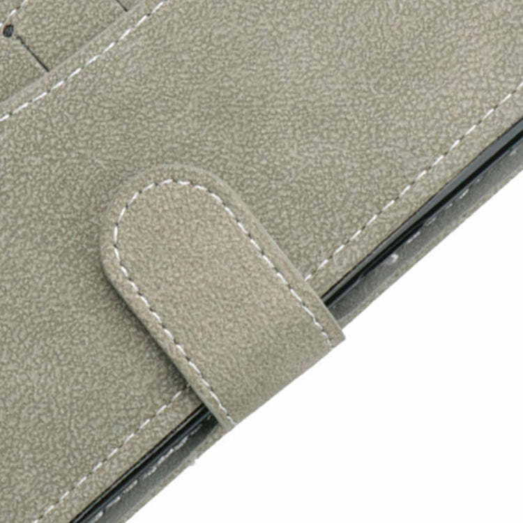 For iPhone XS Max Frosted TPU Horizontal Flip Leather Case with Holder & Card Slots & Wallet & Photo Frame
