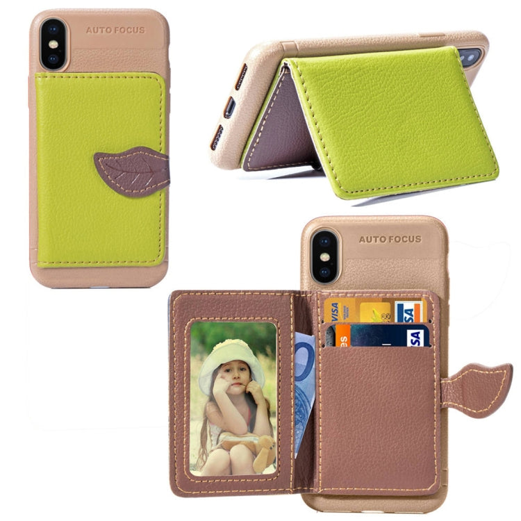For iPhone XS Max Litchi Texture PU + TPU Horizontal Flip Leather Case with Holder & Card Slots & Wallet & Photo Frame