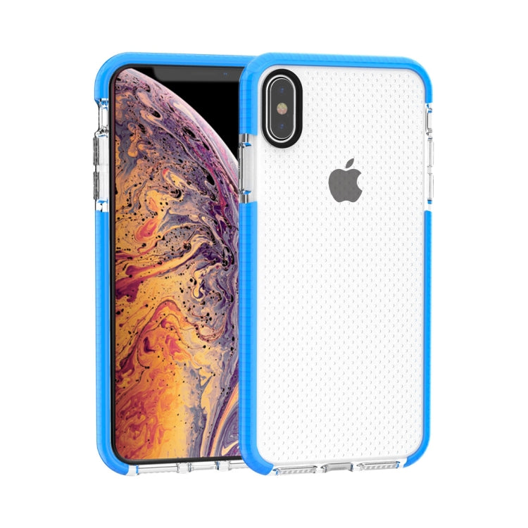 For iPhone XS Max Basketball Texture Anti-collision TPU Case