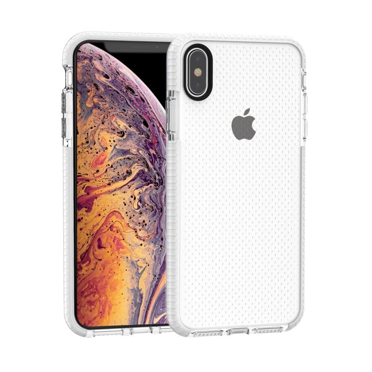 For iPhone XS Max Basketball Texture Anti-collision TPU Case