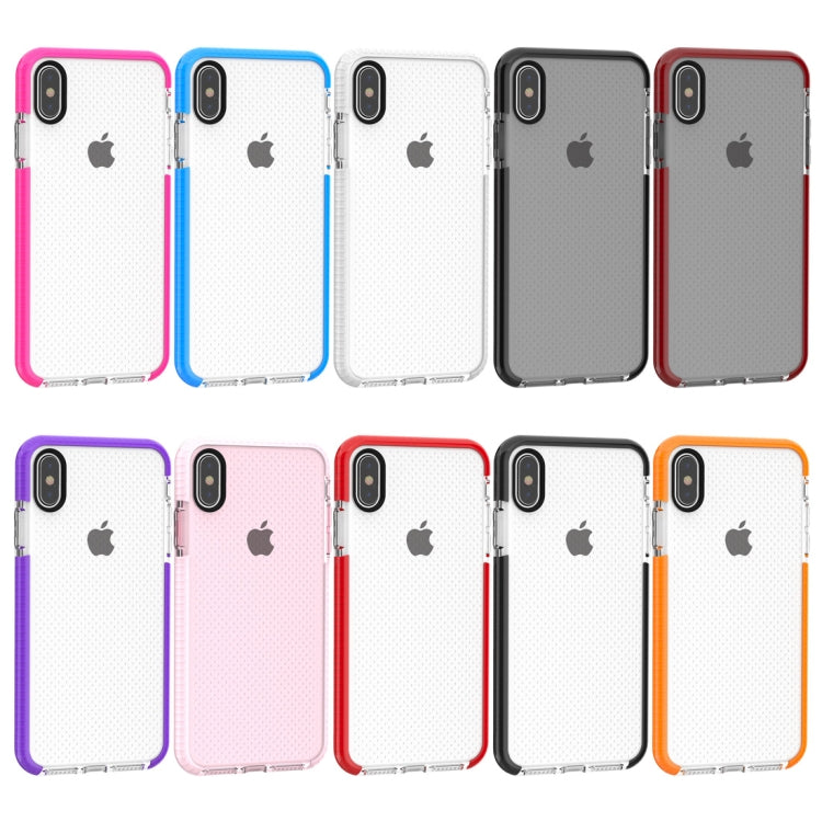 For iPhone XS Max Basketball Texture Anti-collision TPU Case