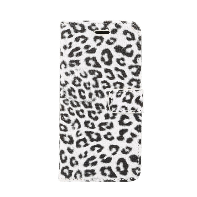 For iPhone XS Max Leopard Pattern Horizontal Flip Leather Case with Holder & Card Slots
