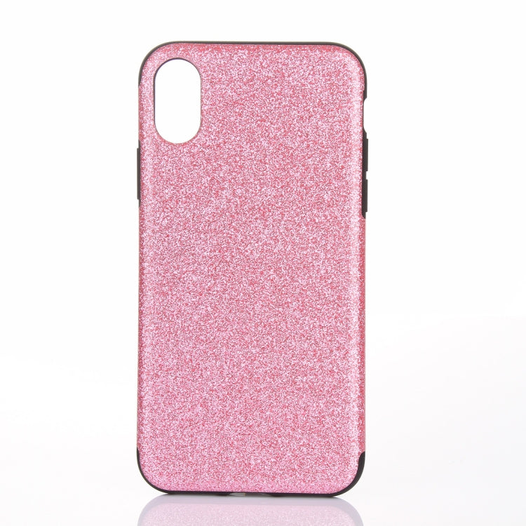 For iPhone XS Max Glitter Powder TPU Case