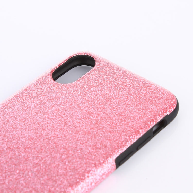 For iPhone XS Max Glitter Powder TPU Case