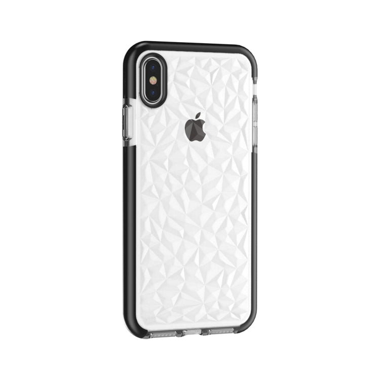 For iPhone XS Max Diamond Texture TPU Case