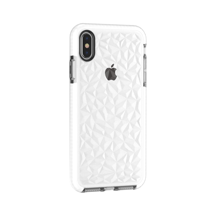 For iPhone XS Max Diamond Texture TPU Case