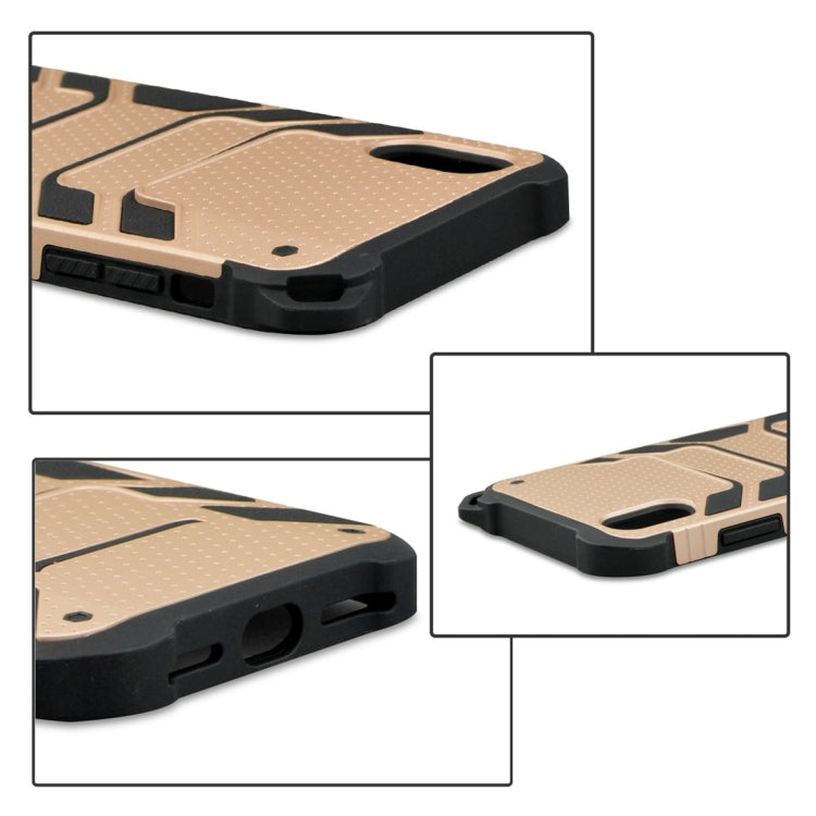 For iPhone XS Max Shockproof PC + TPU Spider-Man Armor Protective Case