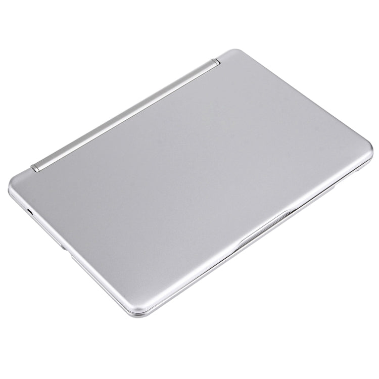 2 in 1 For iPad Air 2 Foldable Adjustable (0 - 135 Degrees) Aluminium Alloy Tablet Tablet Case Holder + Slim Bluetooth V3.0 Keyboard with 7 Colors LED Backlights & Intelligent Inductive Switch Function, Operation Distance: within 10m(Silver)
