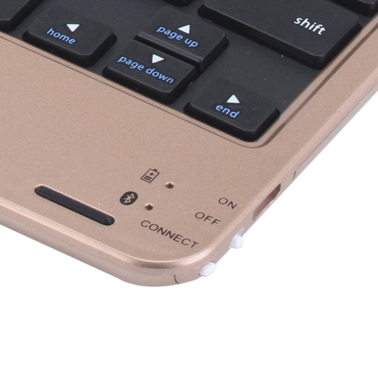 For iPad Pro 9.7 inch Bluetooth V3.0 Keyboard(Gold)