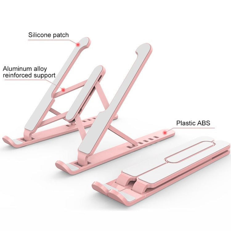 YMB1028 Portable Folding Desktop Holder Bracket for Laptop / Tablet